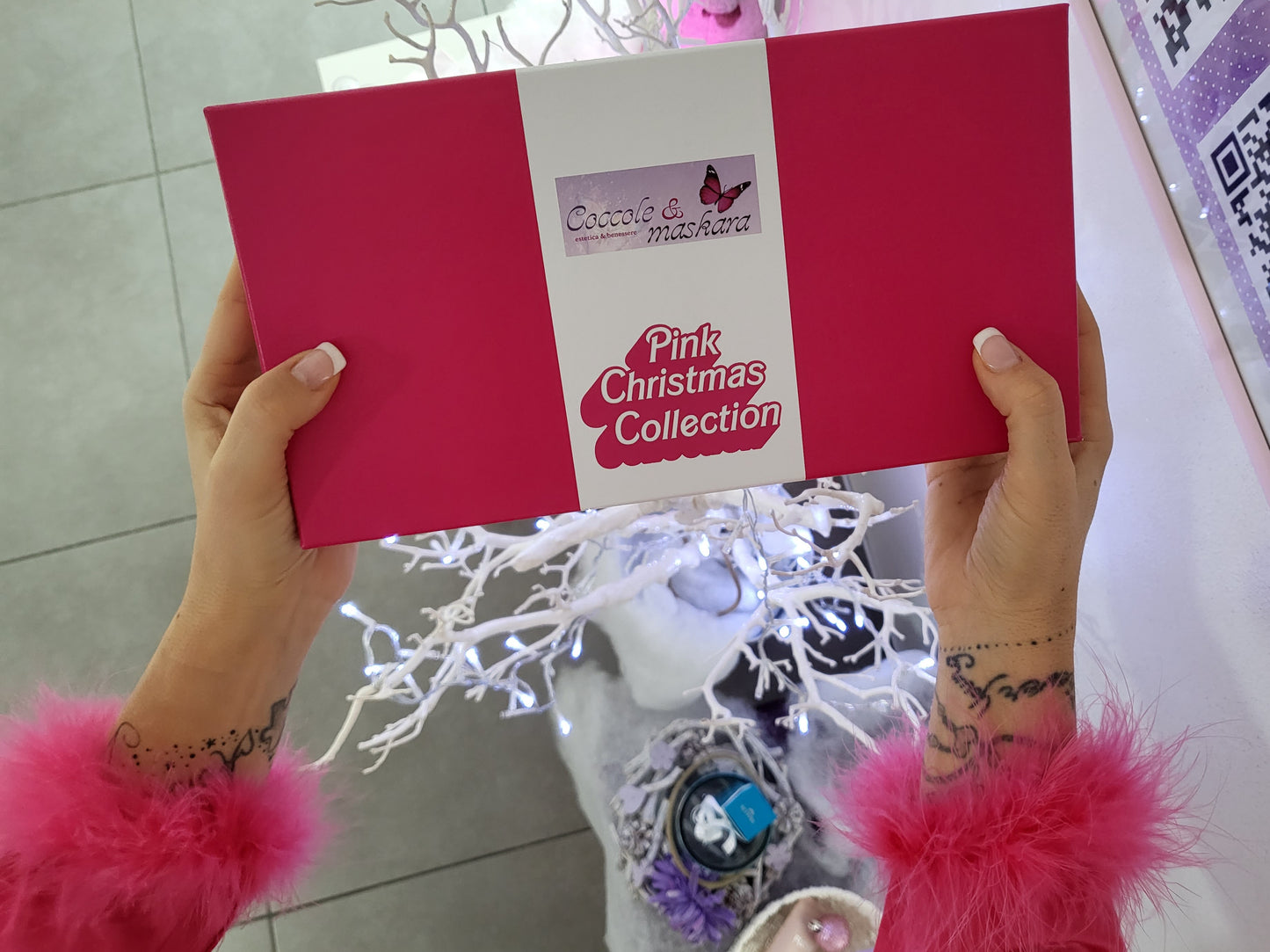 Pink Barbie Christmas Edition