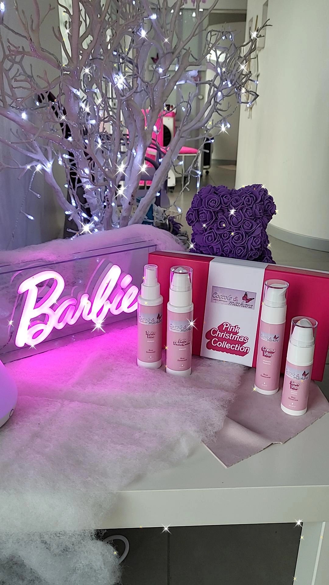 Pink Barbie Christmas Edition